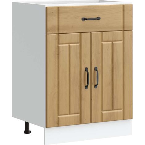 Maison Exclusive - Base da Cucina Lucca Rovere Artigianale in Legno Multistrato