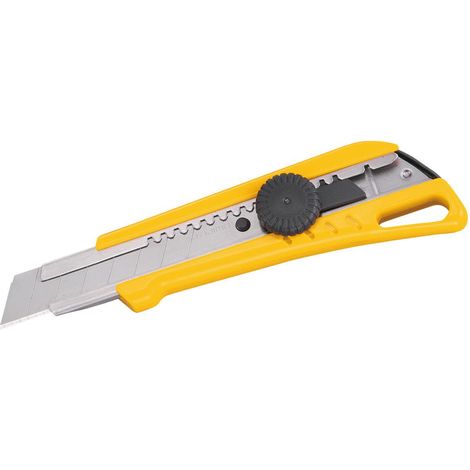 Tajima Cuttermesser (Cutter, Teppichmesser), 18mm Klinge, Dial-Blade-Lock – ergonomischer Griff - LC521B (1/2)