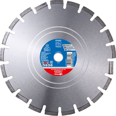 PFERD Trennscheibe Diamond DS 350 x 3,2 x 25,4 AS SG (1/5)