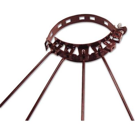 STENDIBIANCHERIA per TUBO STUFA Raggiera Tubi    8-12 cm ASCIUGA Stendino Panni MARRONE