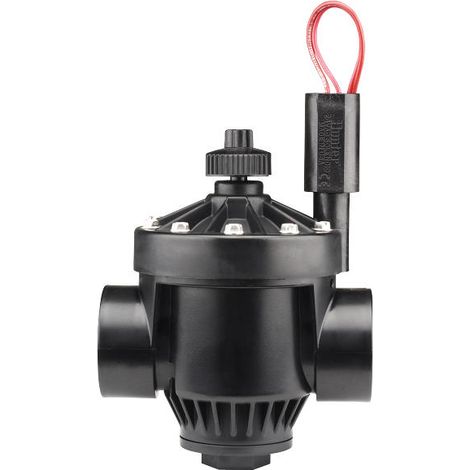 HUNTER PGV-151-GB - Válvula de 24V de plástico de 1-1/2" con control de flujo (1/3)