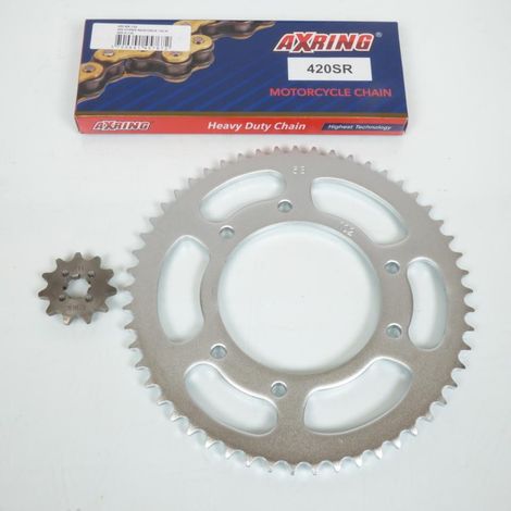 kit kette 11x53 teilung 420 Ø102 für motorrad derbi 50 senda r (1/3)