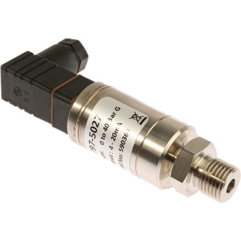 Capteur de pression, Relative 40bar max, pour Air, Gaz, Liquide Hydraulique, Liquide, Eau, G1/4, 932 V c.c., ( Prix pour 1 ) (1/5)
