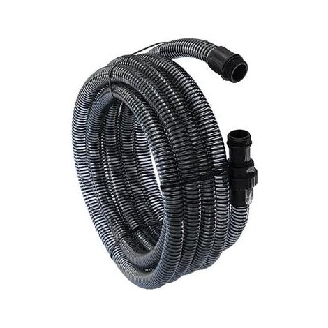Stanley – Tuyau de pression PVC noir 7 mètres – Raccord G1 – 6 bar pour pompes submersibles – Irrigation et drainage d'eau