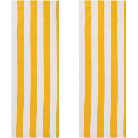 Remplacement pour Chaise de Plage en Toile 150x75cm Tissu de Remplacement pour Chaises D'Extérieur à Rayures Chaise Pliante Inclinable pour Patio Bain de Soleil Jardin Cour Détente-2pcs (1/5)