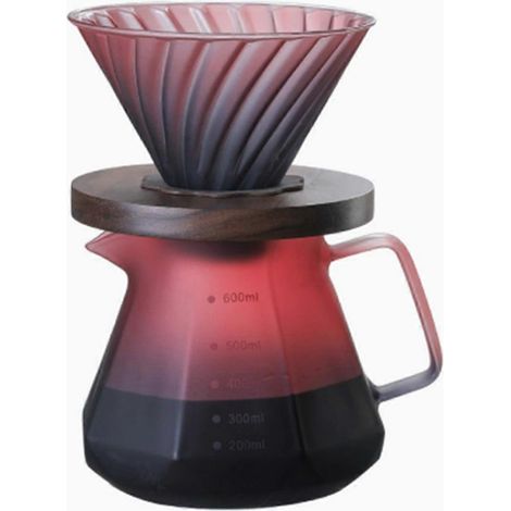 Filtres à café manuels, cafetières à filtre, percolateurs en verre borosilicate (1/5)