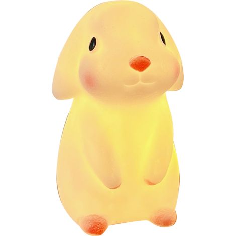 Ortviai Veilleuse LED en Forme de Lapin – Décor Moderne et Mignon pour Chambre ou Salon, Éclairage Doux et Économe en Énergie (1/5)