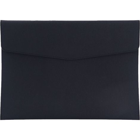 Sac De Classement A4 - Cuir Synthétique - Pour Bureau Et Professionnels - Fermeture Éclair Sécurisée - 1 Pièce (1/5)