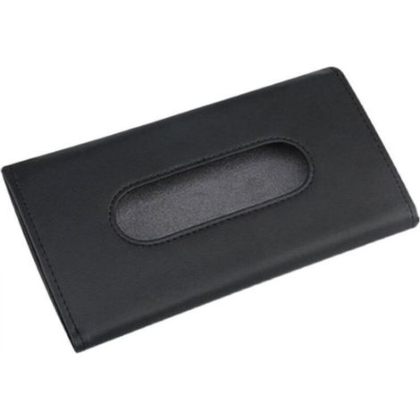 Porta fazzoletti per aletta parasole auto, Porta fazzoletti per auto, Scatola per fazzoletti per auto, Scatola per fazzoletti solare, Porta fazzoletti in pelle per aletta parasole auto