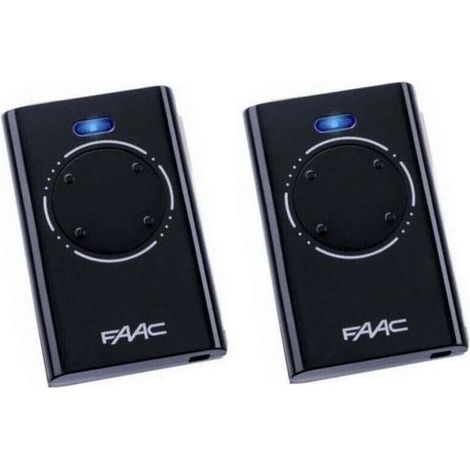 FAAC XT4 868 SLH Black Remote Control - Pack of 2 - Black (1/4)
