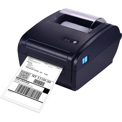 203dpi USB BT Thermal Label Printer 160mm/s High Speed (1/4)