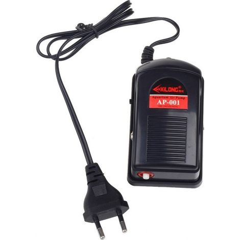 TrAdE Shop Traesio - Pompa Areatore Aeratore 001 Acquario 1 Uscita 2w 1.5l Pesci Aria Ossigenatore -