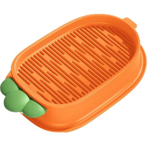 Boîte De Culture Pour Herbe À Chats - Système Hydroponique Sans Sol - Forme Carotte - 19 X 11,8 X 3,3 Cm - 1 Pièce (1/5)