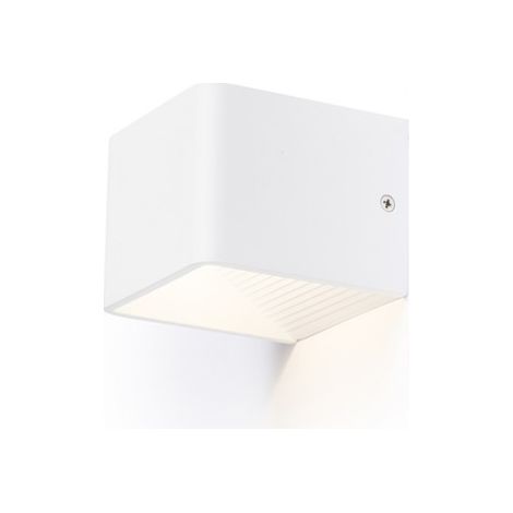Faretto ONYX da parete bianco 230V LED 5W 3000K