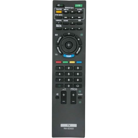 Telecomando RM-ED022 compatibile con TV Sony Bravia modelli KDL-22BX200, KDL-22EX302, KDL-26EX302, KDL-32BX400, KDL-32EX302, KDL-32EX4020, KDL-32NX50, KDL-37EX401, KDL-40BX400, KDL-40EX401 (1/4)