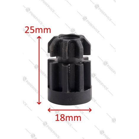 RGV perno giunto trasmissione 25mm albero lama mixer T250 T300 T400 T400 MI35V (1/2)