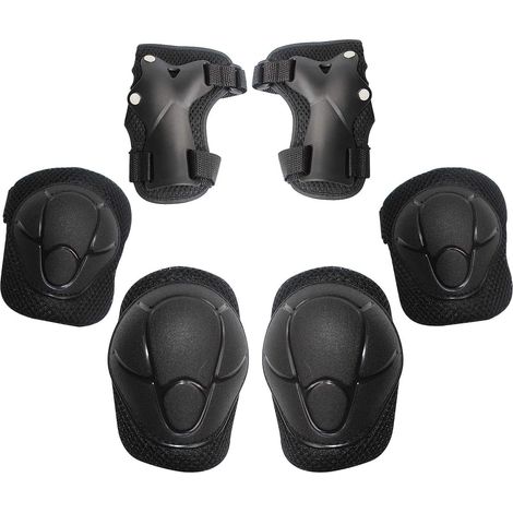 Équipement de protection pour enfants, ensemble 6 en 1 - Genouillères et coudières pour tout-petits avec (1/5)