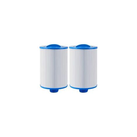 Filtro para spa 6CH940, compatible con spas Unicel 6CH940, PWW50, Filbur FC0359 y Waterways 8170050, skimmer de acceso frontal, 45 pies cuadrados, carga superior, Aber (paquete de 2)