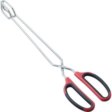 Pince à ciseaux télescopique en acier inoxydable durable de qualité professionnelle, pince à barbecue en acier inoxydable (1/5)