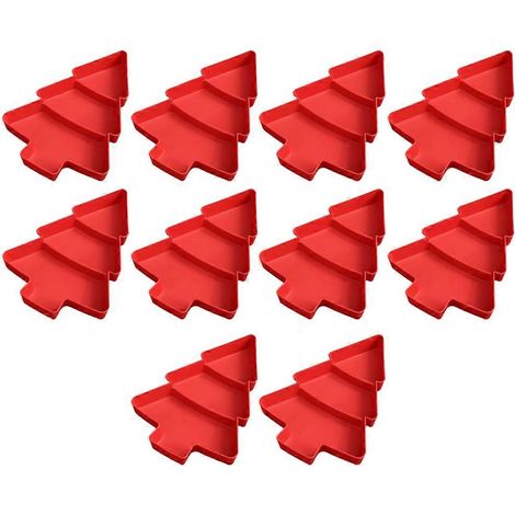Arbre de Noël, corbeille à fruits, plateau à goûter, boîte à bonbons, graines de melon, boîte à fruits secs, boîte à goûter rouge (1/5)