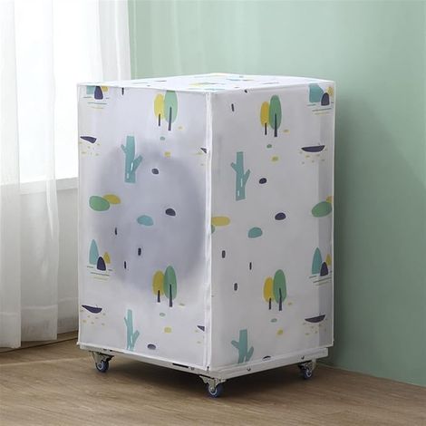Housse anti-poussière imperméable pour lave-linge à tambour, housse anti-ronflement intégrale, housse de protection-AquaForge (1/3)