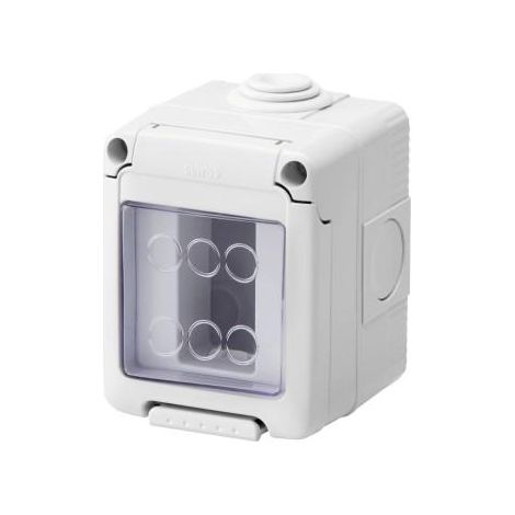 Gewiss boîtier pour les appareils System horizontal étanche 1 place IP55