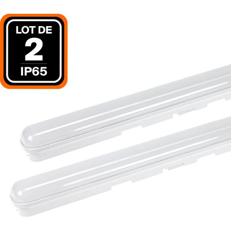 Lot de 2 boitiers étanche LED intégrées 36W Blanc Froid 6000K (1/5)