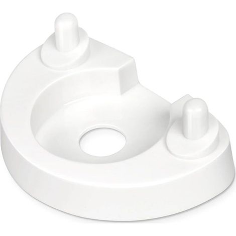 Irovami Support pour brosse à dents électrique Oral Bio, base de rangement pour brosse à dents avec trépied, blanc (1/5)
