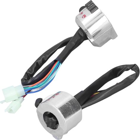 Universelles 22-mm-Motorradlenkerschalter-Set für 50-cm³-Roller, Lenker mit Scheibenbremse, Ersatzteilset (1/5)