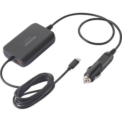 Chargeur USB pour voiture VOLTCRAFT VC100WC-3 VC-12380810 Courant de sortie (max.) 5 A 3 x 1x USB-A, 2x USB-C® USB Power Delivery (USB-PD) W489852 (1/6)