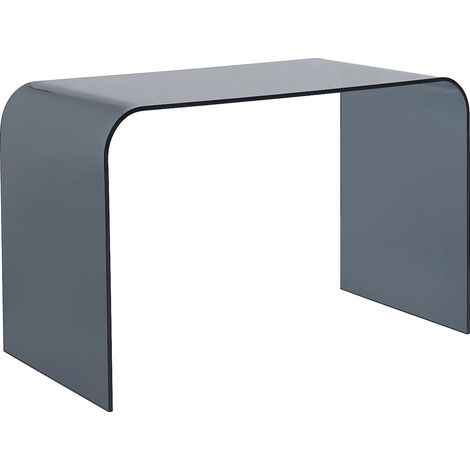 Bureau - Verre trempé - Anthracite - KARDEMO (1/5)