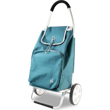 AMIG Chariot des courses 7 Aluminium Vert (1/5)