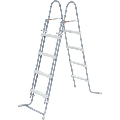 Sicherheitsleiter Höhe 122 cm - 2x4 Stufen