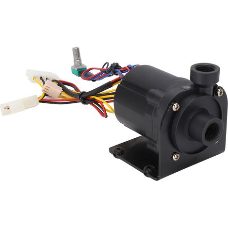 Pompe de Refroidissement à Eau avec Régulation de Vitesse pour PC, Filetage Femelle G1/4, Hauteur de Refoulement 4 Mètres (1/5)