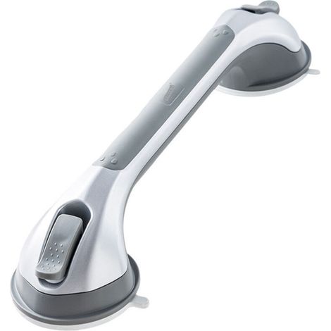 Lot de 1 barres d\'appui de douche à ventouse de 31 cm,barres d\'appui pour douche et salle de bain,poignée de sécurité,poignée de baignoire imperméable (1/5)