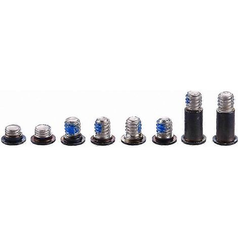 Kit de vis 8 en 1 pour couvercle inférieur d'ordinateur portable 12 pouces (1/4)