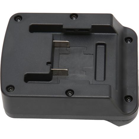 Adaptateur Batterie Lithium 18V Convertisseur pour Outil Électrique, Remplace Batterie 18V, Compatible Perceuse Visseuse, Noir (1/5)