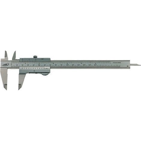HELIOS  PREISSER  Calibrador  de  bolsillo  DIN  862  DUO-FIX  150mm  Prec./Mom.fijo  -  190501 (1/6)