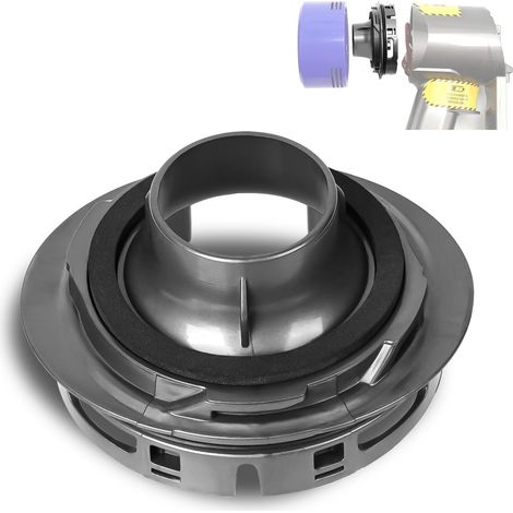 Cache moteur arrière compatible avec l'aspirateur sans fil Dyson V7/V8 - Accessoires de rechange pour Dyson V7 V8 - Marque : Corpower (1/5)