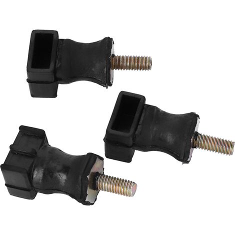 Lot de 3 silentblocs support pompe à air avec fixation 06A133567A compatible Coccinelle, Cabrio, EuroVan (1/3)