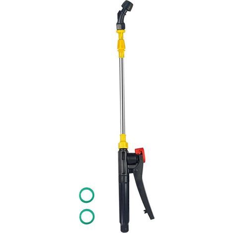 Pair Pulvérisateur télescopique 45-80 cm, accessoires de pulvérisation, adapté au jardinage et à l'agriculture, buse coudée simple.