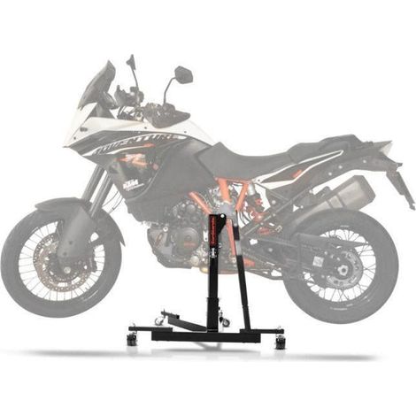 Zentralheber Motorrad - ConStands Power-Evo - Kompatibel mit KTM 1090/1190 - Tragfähigkeit 300 kg - Leicht 17 kg
