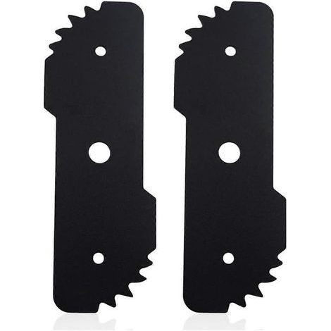 Lame de bordureuse 2 pièces 243801-02. compatible avec Black & Decker (1/5)