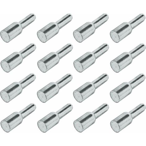 20x taquet à tenon universel 3mm + 5mm acier meuble étagère placard plateau armoire support fixation (1/2)
