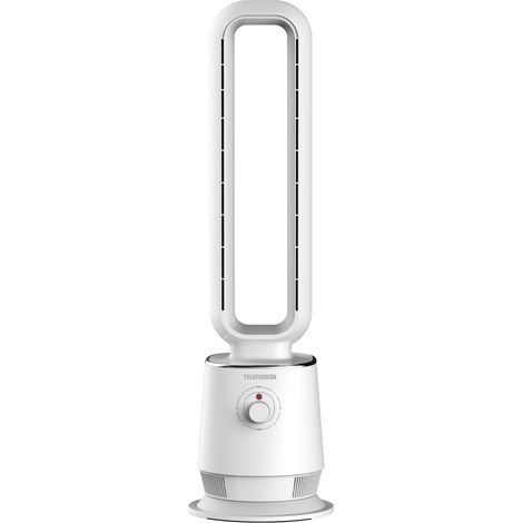 Telefunken Ventilatore Ciclonico 50W 3 Vel Bianco