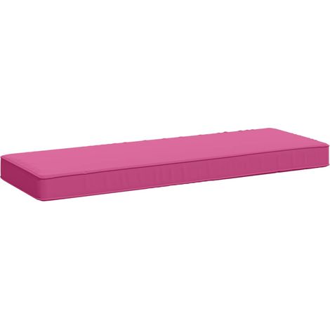 1-Piece Bench Cushion VUGHT 100% Polyester Pink 60 x 30 x 5 cm vidaXL (1/5)