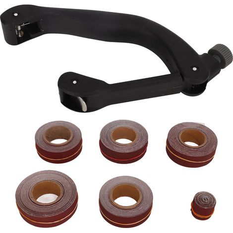 Support de bande abrasive ABS, outil de ponçage et de polissage portatif pour bois et métal