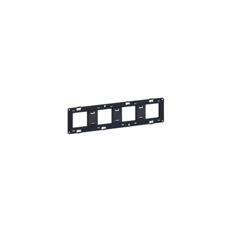 Lot 10 Supports Pour Fixation À Vis 4 Postes Horiz/Vert 10 Mod (080254)