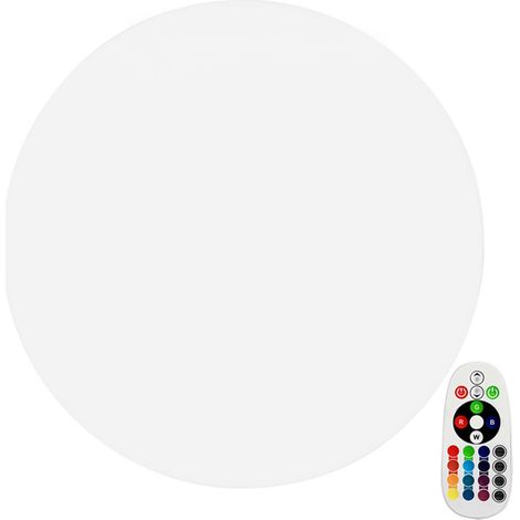Lampada da terra, lampada da terra, lampada plug-in, lampione, lampada sferica, lampada da giardino, telecomando, batteria dimmerabile, cambio colore IP44, bianco, LED bianco caldo, DxH 30x29cm (1/5)