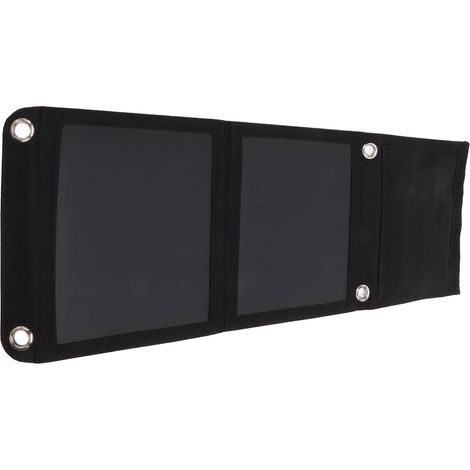 Tragbares, faltbares und flexibles 12-W-Solarpanel mit hohem Wirkungsgrad für den Außeneinsatz. (1/5)